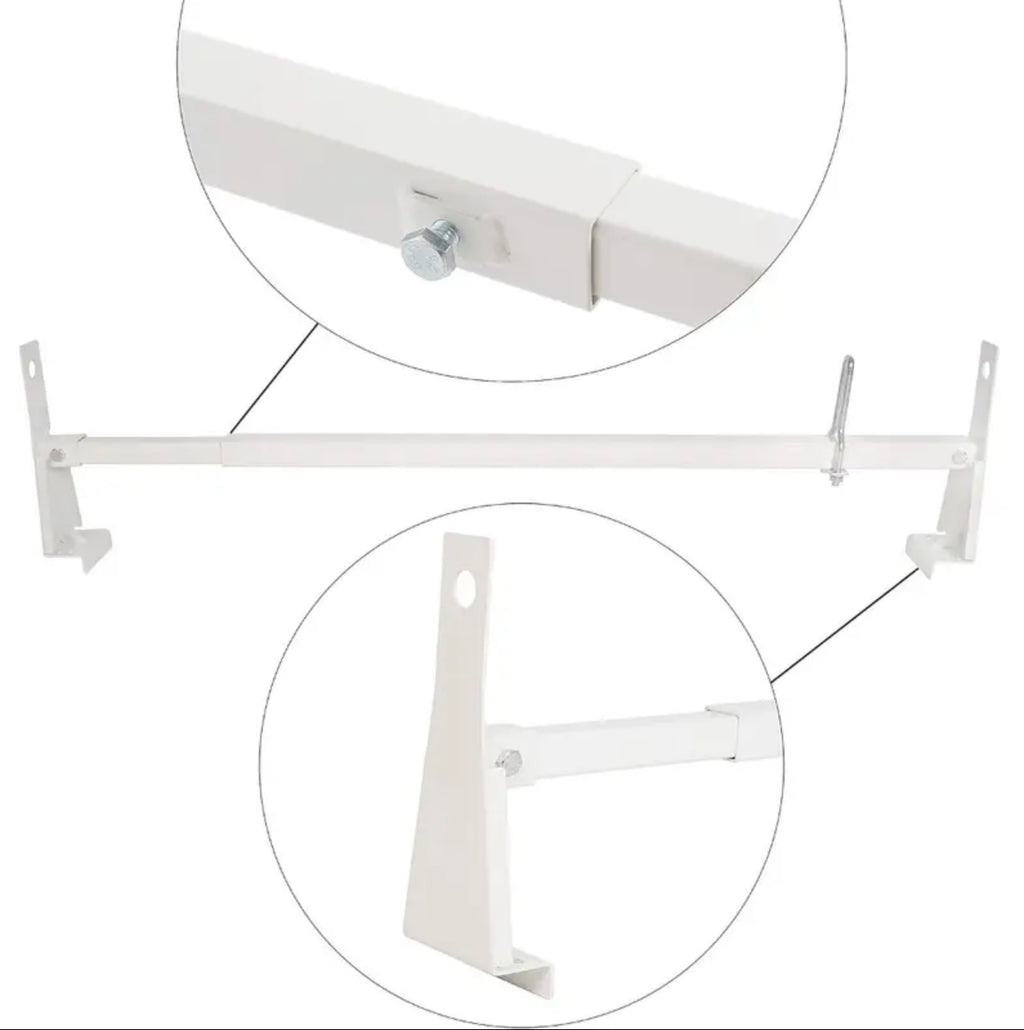 Portaequipajes de techo universal para escaleras, compatibles con Express 2003-2017 para GMC Savana, 1999-2014 Ford E-Series, con capacidad de 700 libras, ajustables, 2 barras para carga de madera, kayak, canoa y tubos
