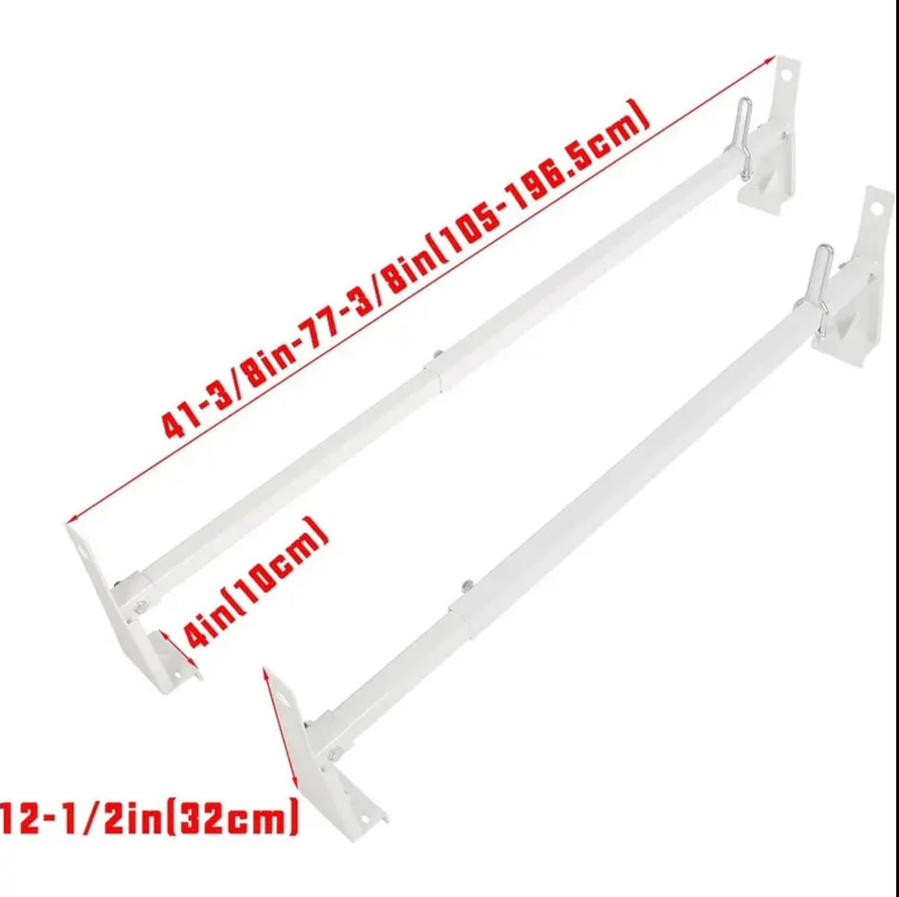 Portaequipajes de techo universal para escaleras, compatibles con Express 2003-2017 para GMC Savana, 1999-2014 Ford E-Series, con capacidad de 700 libras, ajustables, 2 barras para carga de madera, kayak, canoa y tubos
